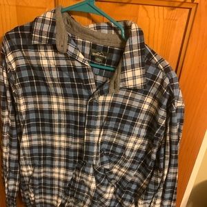 Eddie Bauer Button down Flannel